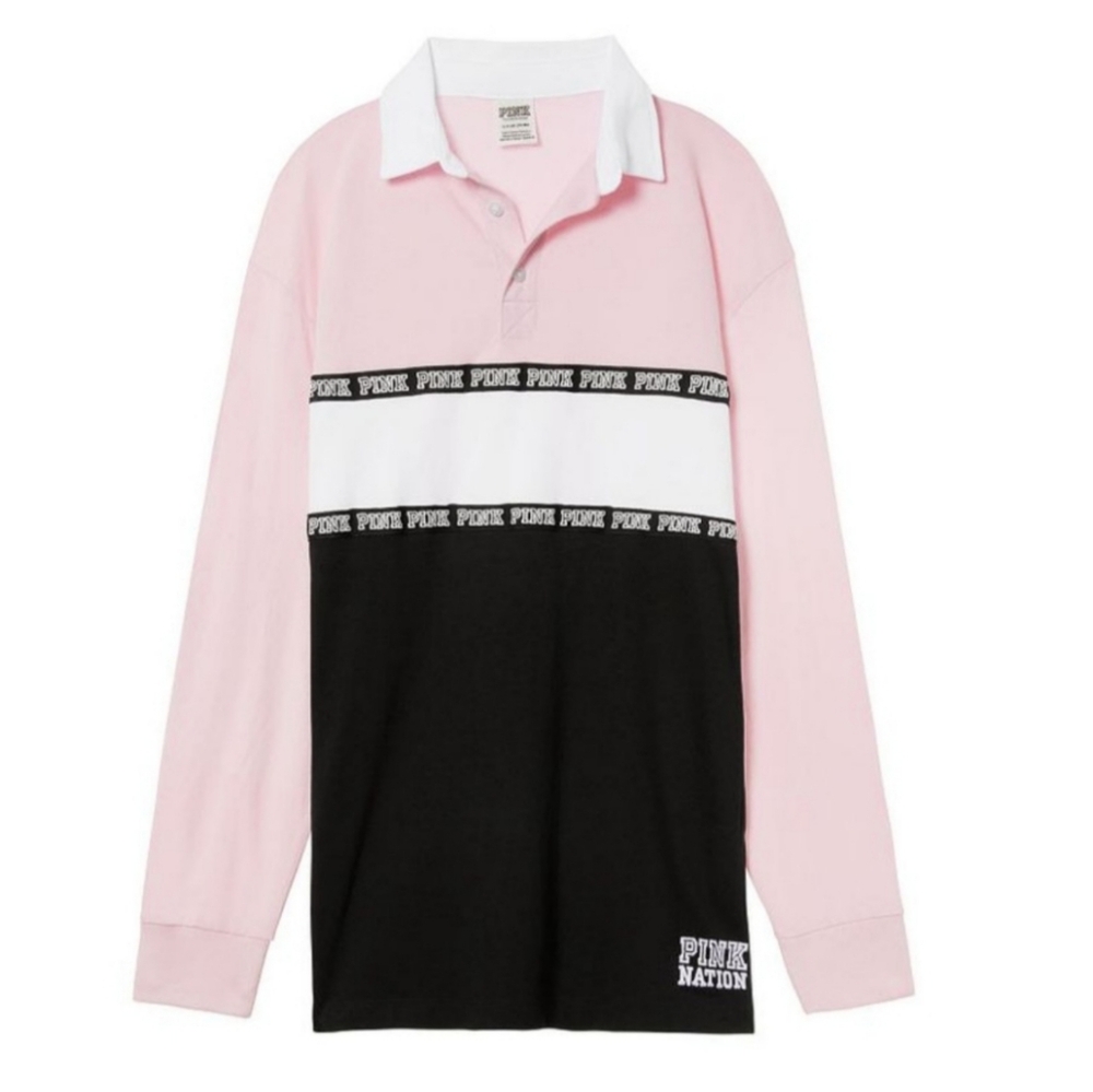 Rare! Victoria's Secret PINK Polo Shirt
